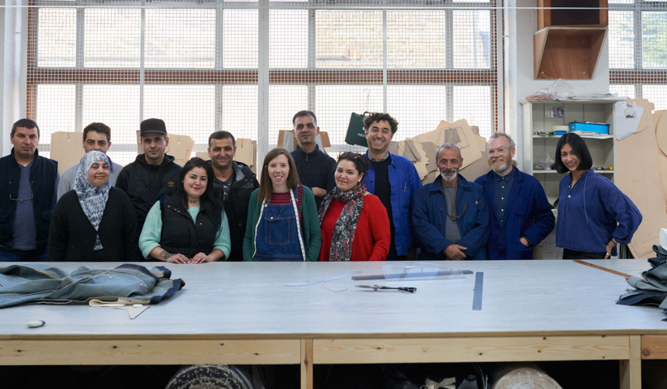 selvedge denim factory staff