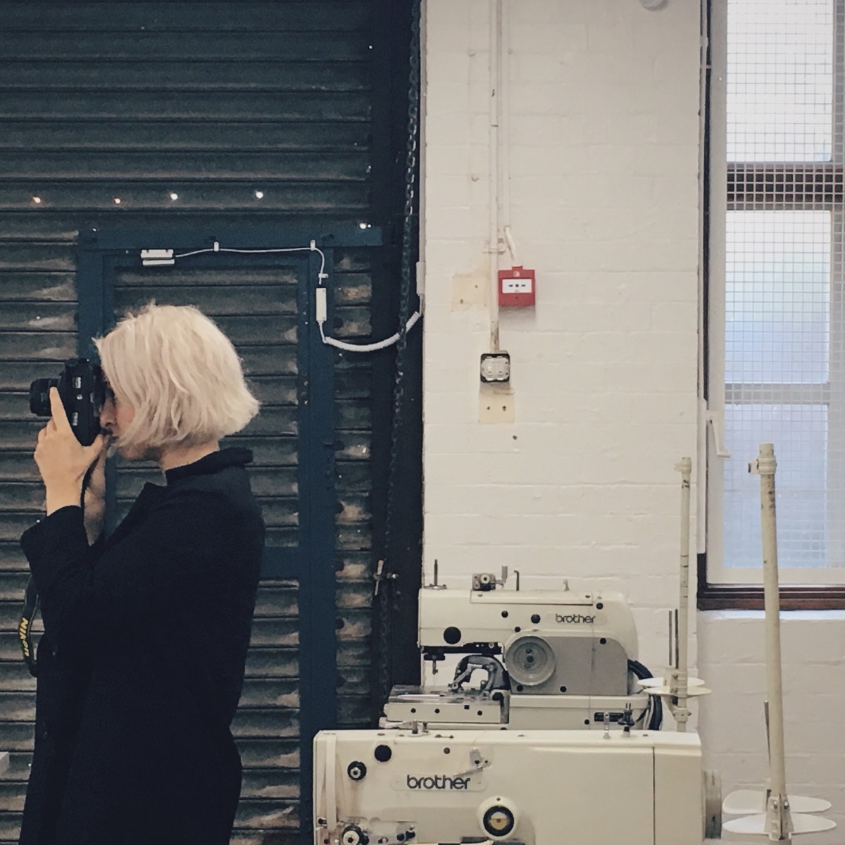 selvedge denim factory photography