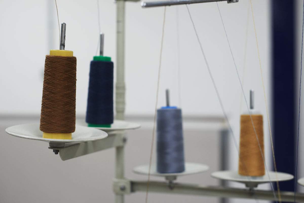 selvedge denim factory setting